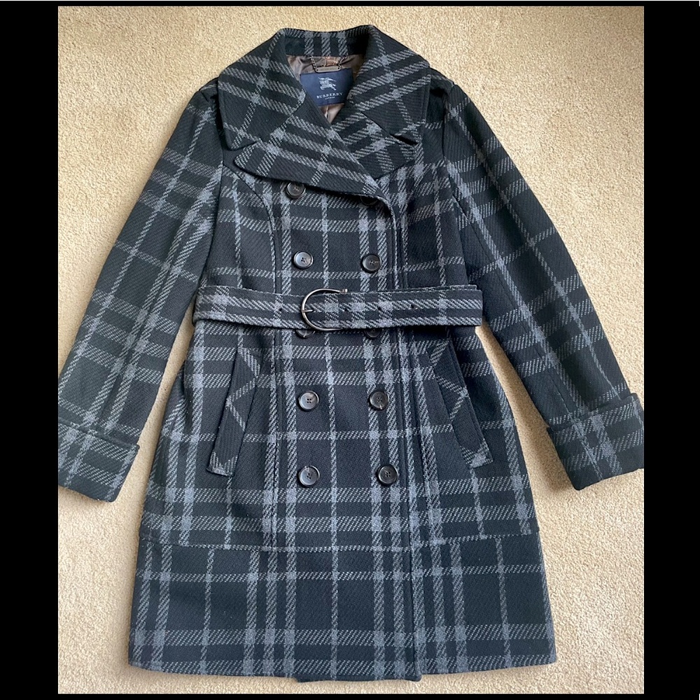 Authentic Burberry Wool Coat